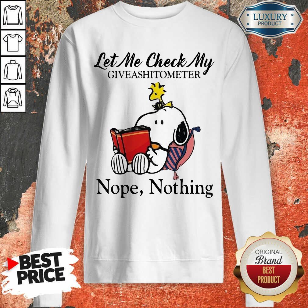 Victimised Snoopy And Woodstock Let Me Check 1 Sweatshirt