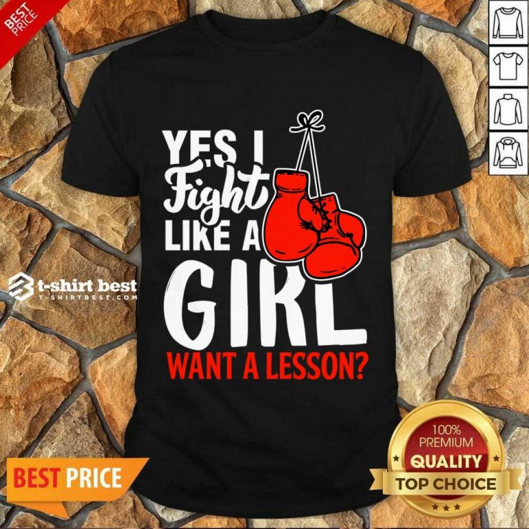 I Fight Like A Girl 1 Boxing Shirt - Design by T-shirtbest.com