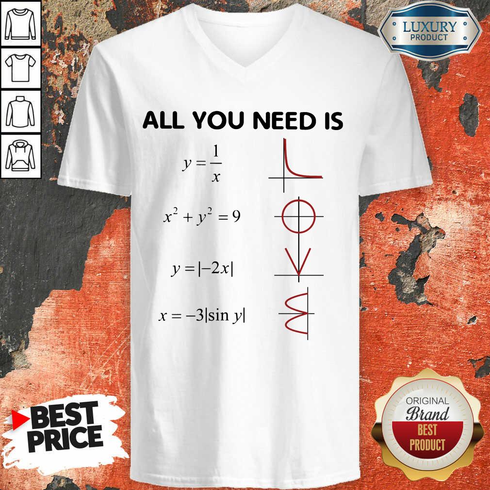 Premium All You Need Is LOVE V-neck