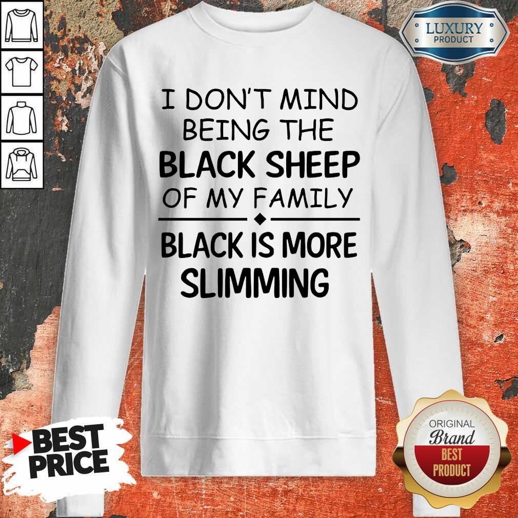 Being The Black Sheep Slimming Sweatshirt