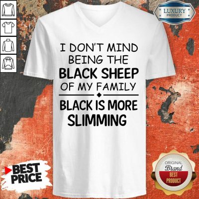 Being The Black Sheep Slimming V-neck