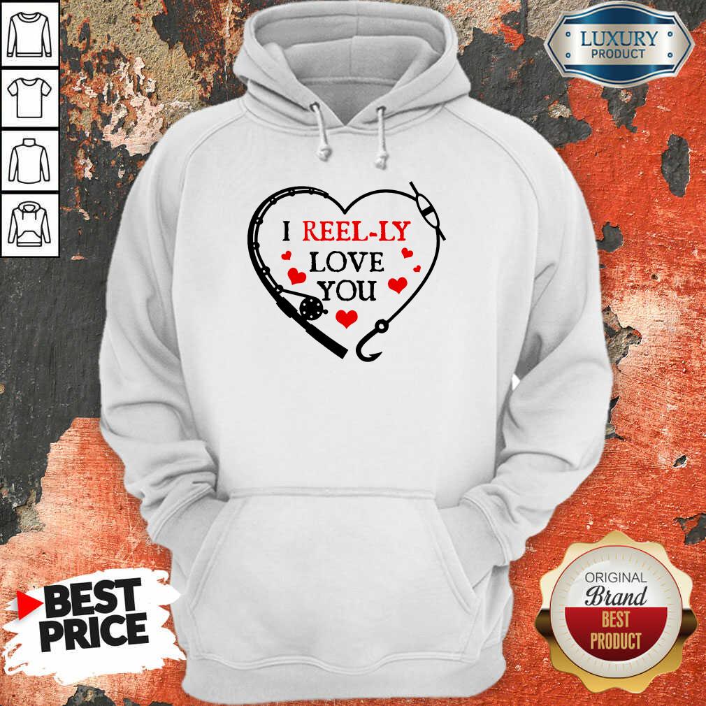 I Reel Ly Love You Valentine Hoodie