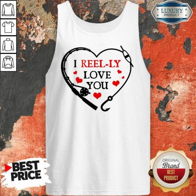 I Reel Ly Love You Valentine Tank Top