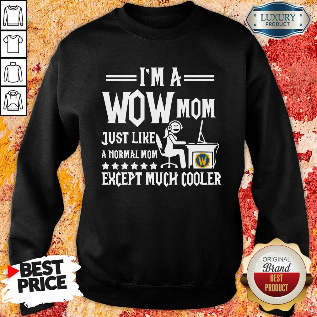 I'm Wow Mom Except Much Cooler Sweatshirt