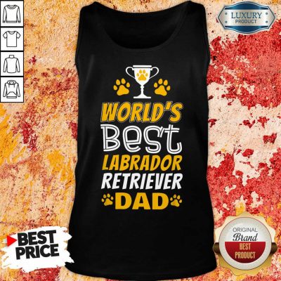 World's Best Labrador Retriever Dad Tank Top