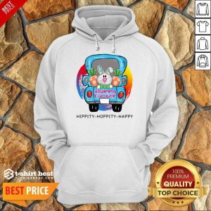 Happy Easter Bunny Hunting Eggs On Classic Truck Hoodie