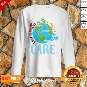Save The Planet Keep It Green Earth Day Sweatshirt