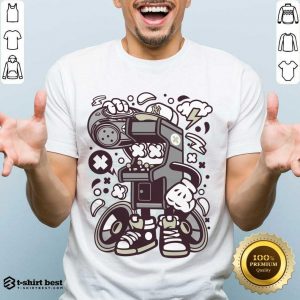 Arcade Game Boombox Shirt