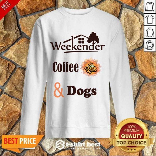 Weekender Coffee And Dog Sweatshirt