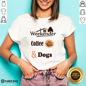 Weekender Coffee And Dog V-neck