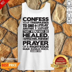 Confess Your Trespasses To One Another Tank Top