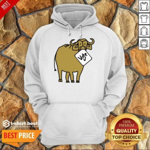Buffalo Gold Ox With Vote Sign Hoodie