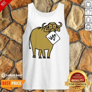 Buffalo Gold Ox With Vote Sign Tank Top