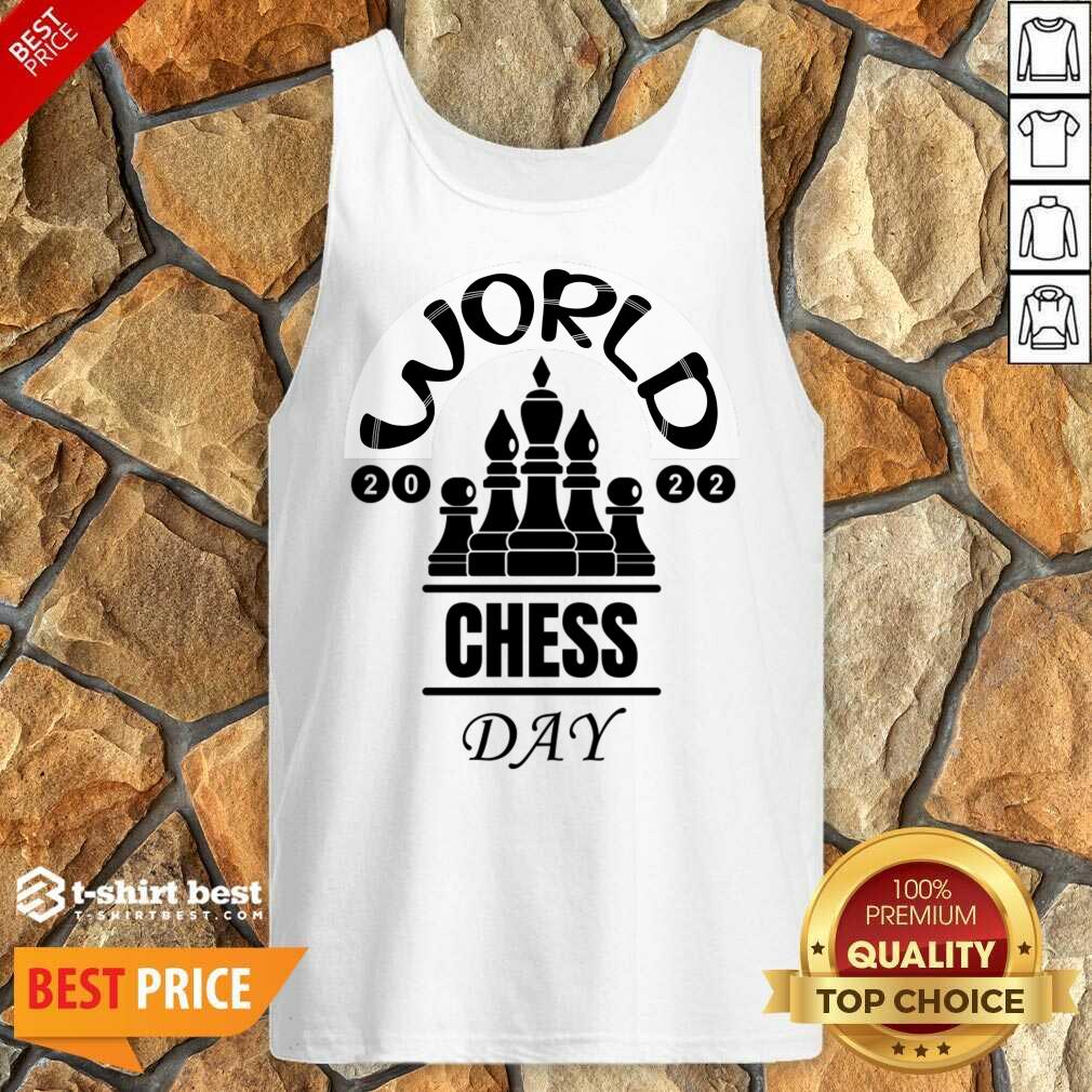 World 2022 Chess Day Tank Top